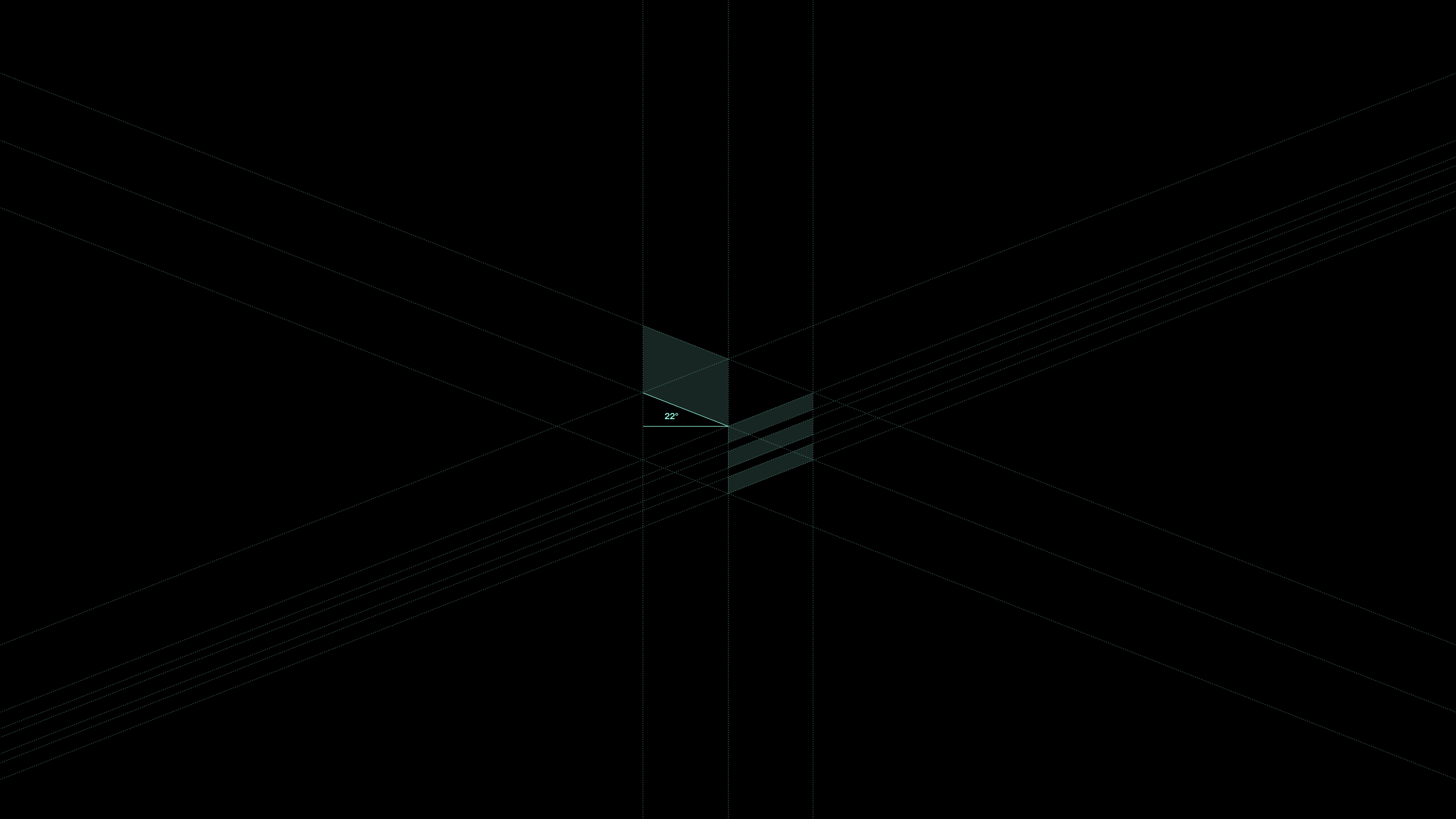 Valantis logo geometry and construction grid